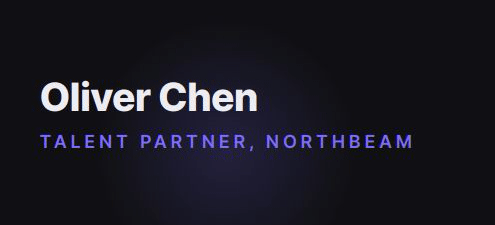 Oliver Chen — Talent Partner